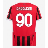 AC Milan Tammy Abraham #90 Hjemmebanetrøje 2024-25 Kortærmet